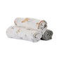 The Little Linen Company / Muslin Wraps 3 Pack - Farmyard Lamb