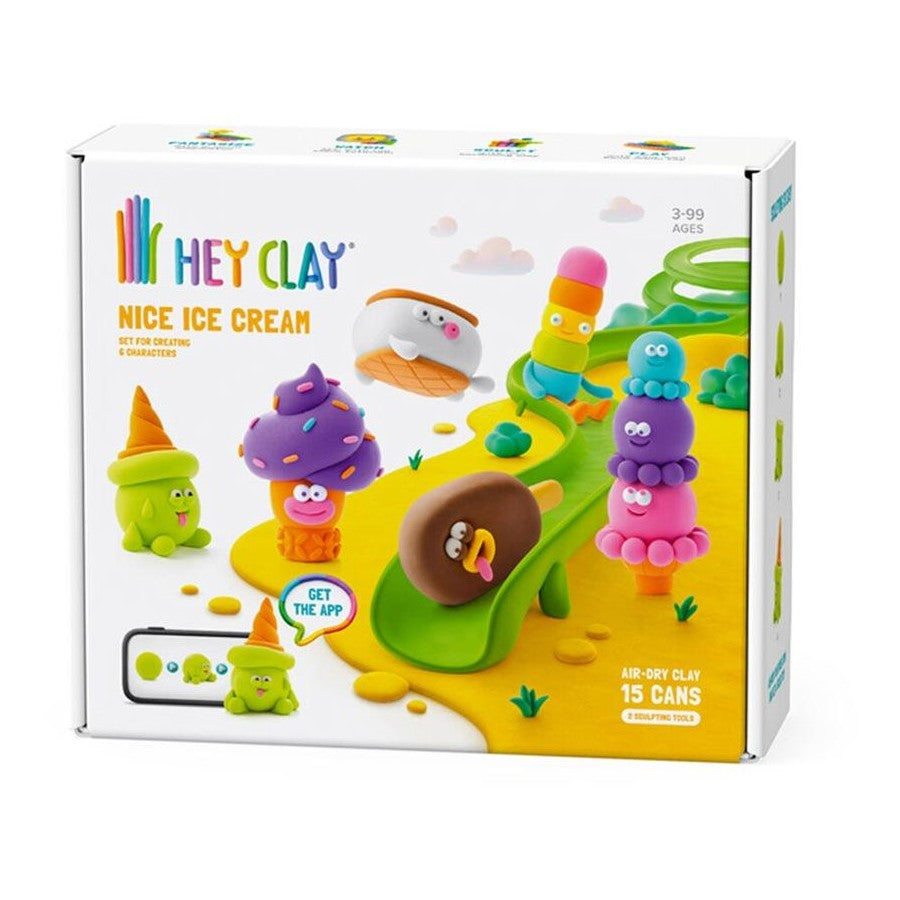 Hey Clay / Nice Ice Cream Large Set 15 Cans