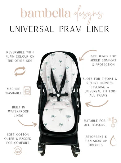 Bambella Designs / Pram Liner - Bohemian Sunshine
