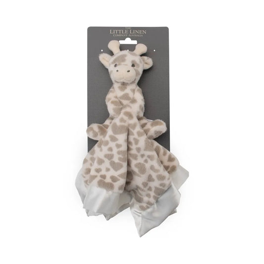 The Little Linen Company / Security Blanket - Savanna Giraffe
