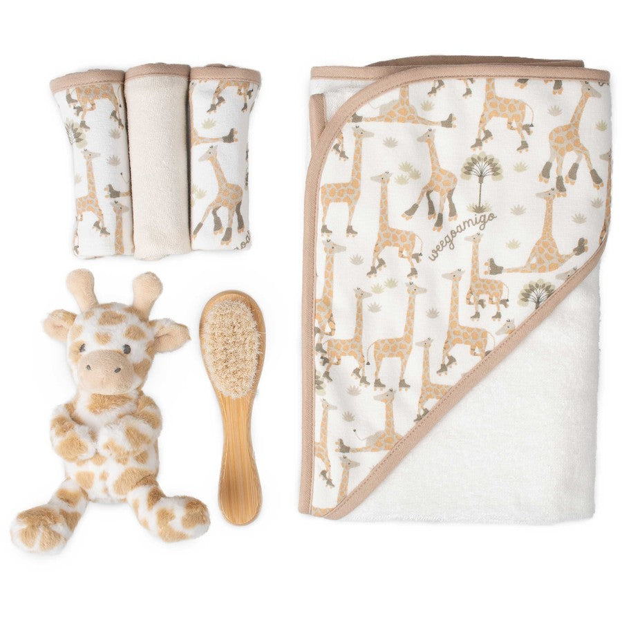 Weegoamigo / Bath Gift Set - Stevie Necks Giraffe
