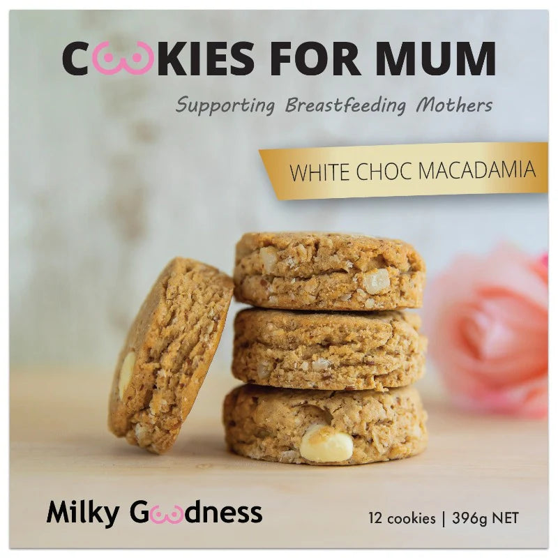 Milky Goodness / White Chocolate and Macadamia Cookies