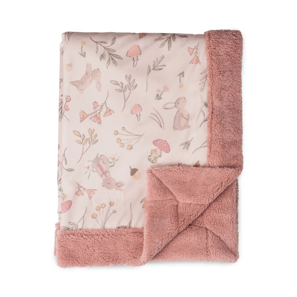 The Little Linen Company / Snuggle Blanket - Harvest Bunny