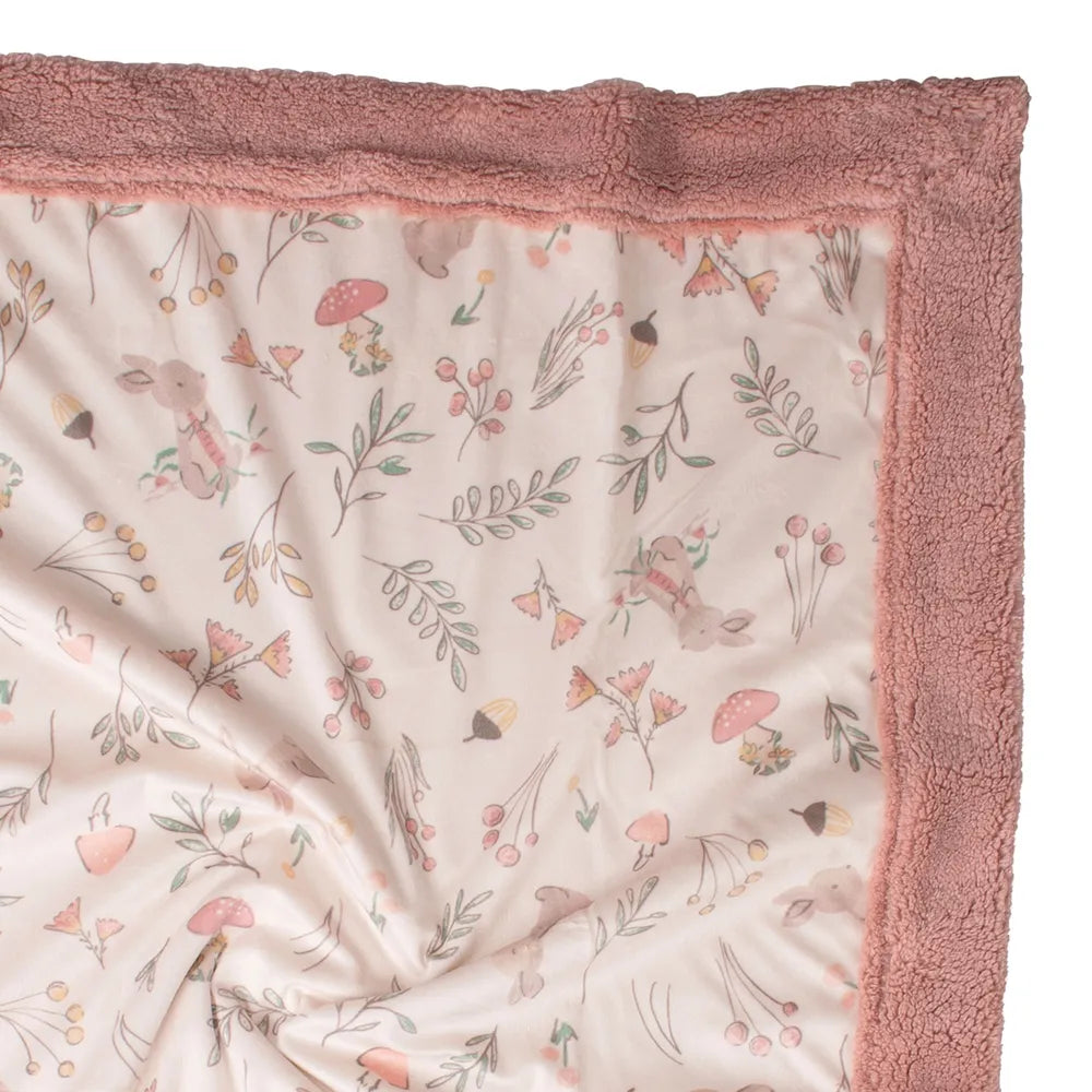 The Little Linen Company / Snuggle Blanket - Harvest Bunny
