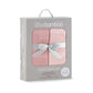 Little Bamboo / Cellular Blanket 2 Pack - Dusty Rose