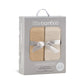Little Bamboo / Cellular Blanket 2 Pack - Iced Coffee
