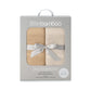 Little Bamboo / Cellular Blanket 2 Pack - Iced Coffee