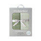Little Bamboo / Cellular Blanket 2 Pack - Bayleaf