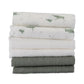 Little Bamboo / Soft Muslin Wash Cloths 6 Pack - Turtle Bay