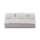 Little Bamboo / Soft Muslin Wraps 3 Pack - Stone Grey