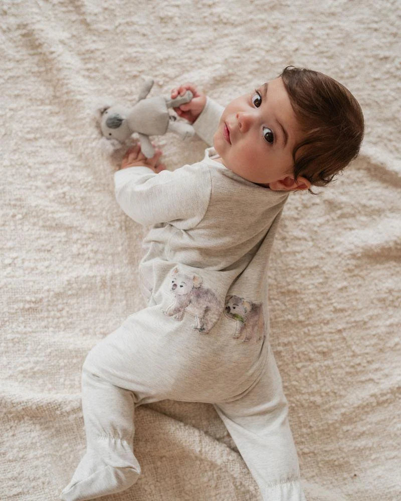 Bebe By Minihaha / Bailey Koala LS Zip Onesie
