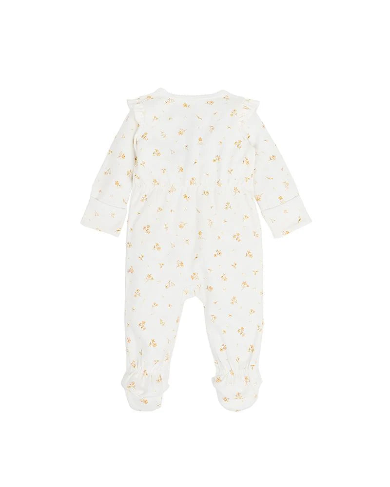 Bebe By Minihaha / Bailey Floral LS Zip Onesie