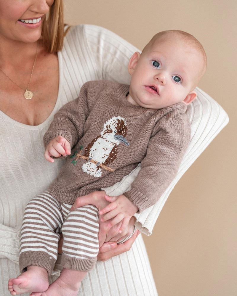 Bebe By Minihaha / Bailey Kookaburra Knitted Jumper