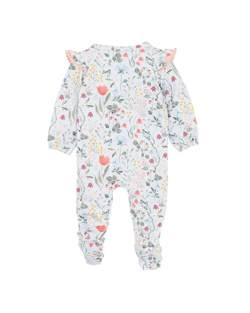 Fox & Finch / Botanica LS Zip Onesie