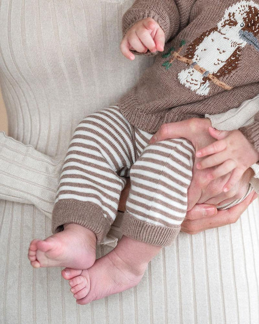 Bebe By Minihaha / Bailey Stripe Knitted Leggings