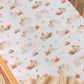 Snuggle Hunny / Fitted Cot Sheet - Pony Pals