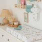 Snuggle Hunny / Fitted Bassinet Sheet - Duck Pond