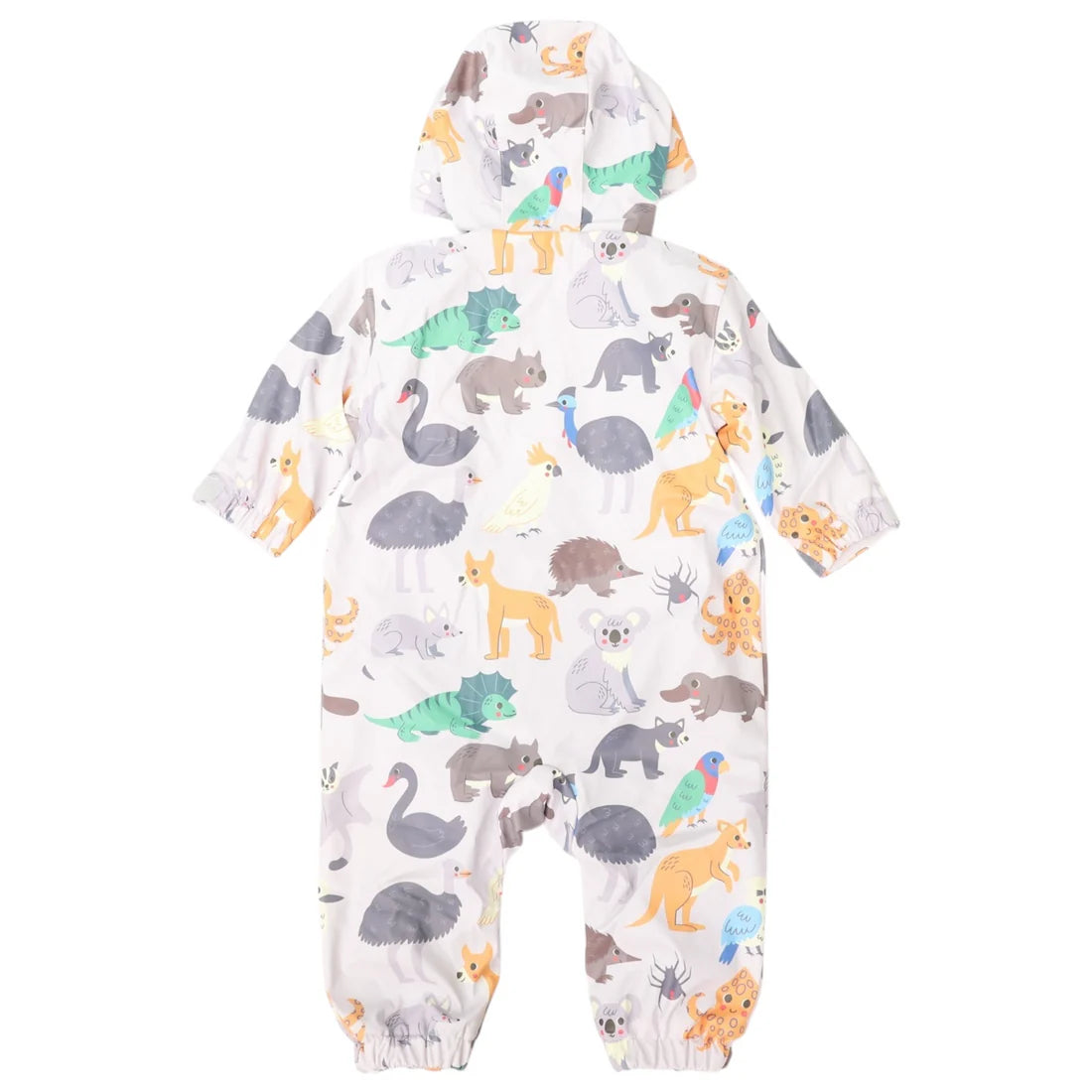 Korango / Australian Animal Rain Suit - Grey