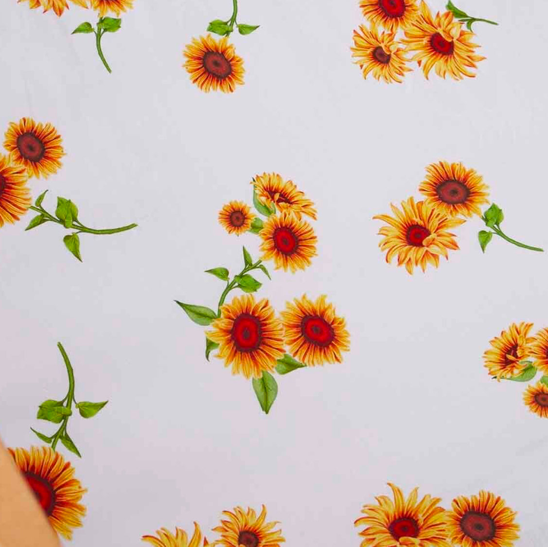 Snuggle Hunny / Fitted Bassinet Sheet - Sunflower