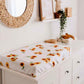 Snuggle Hunny / Fitted Bassinet Sheet - Sunflower