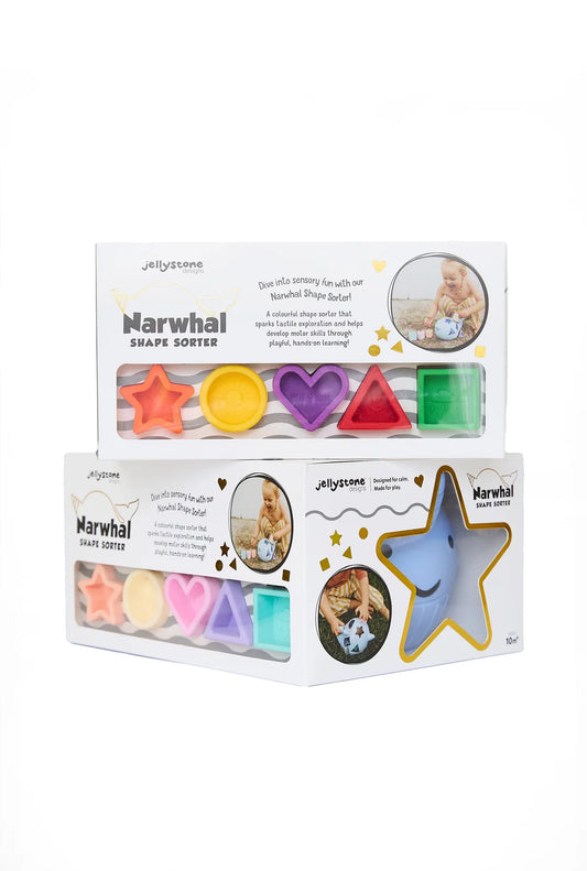 Jellystone / Narwhal Shape Sorter