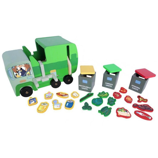 Bluey / Wooden Garbage Truck