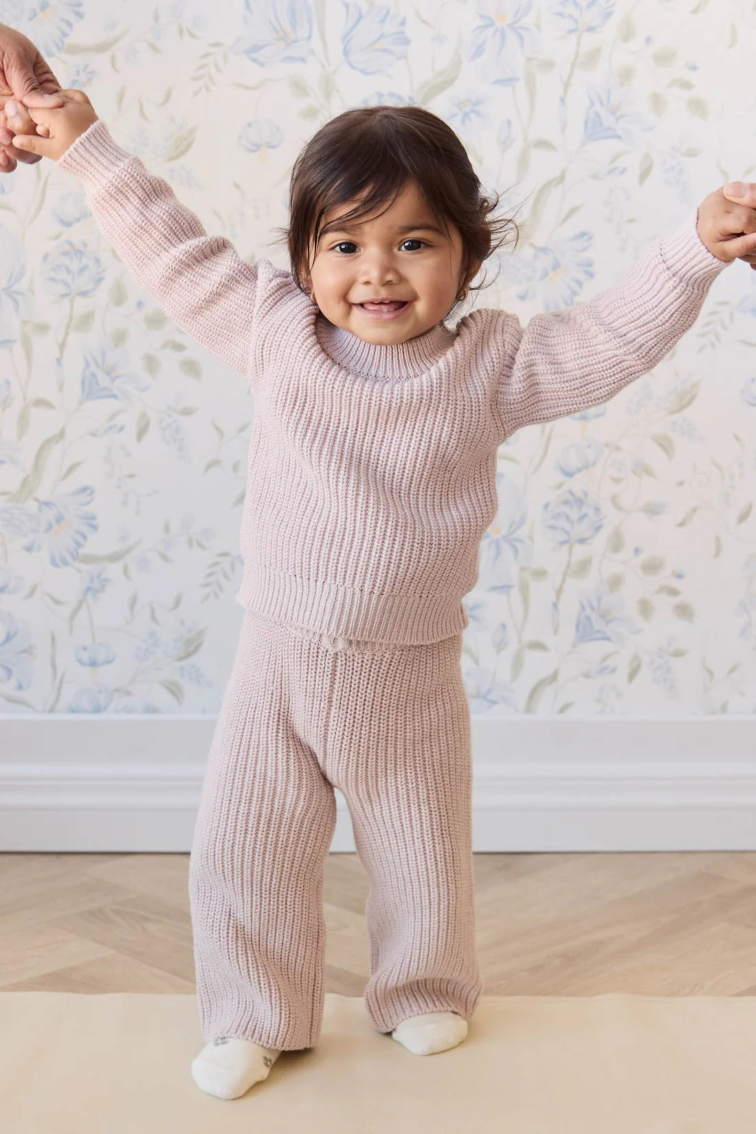 Jamie Kay / Morgan Pants - Hushed Pink Marle