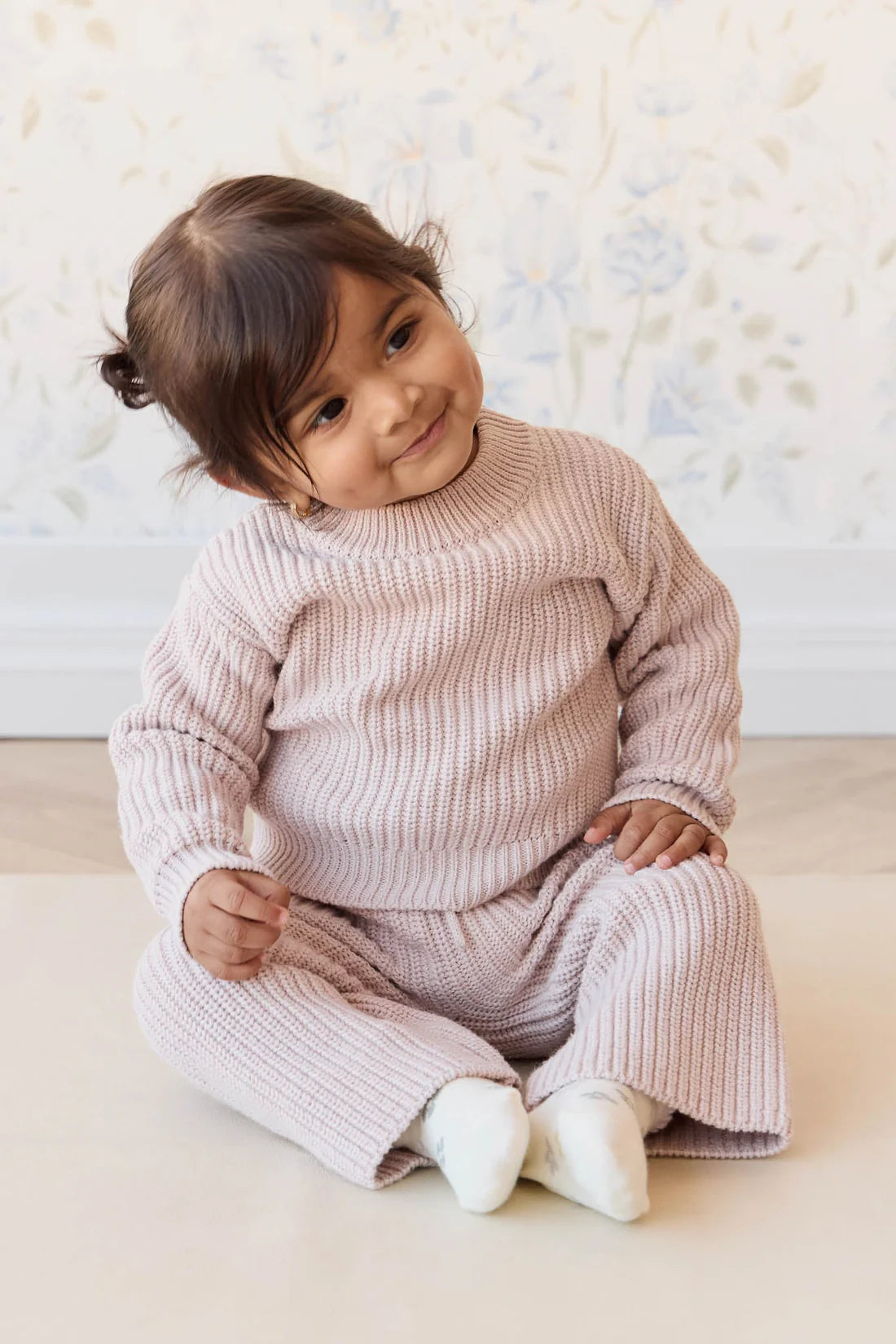Jamie Kay / Morgan Jumper - Hushed Pink Marle