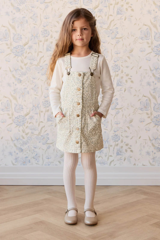 Jamie Kay / Vintage Overall Dress - Elodie Whisper White