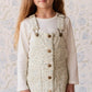 Jamie Kay / Vintage Overall Dress - Elodie Whisper White