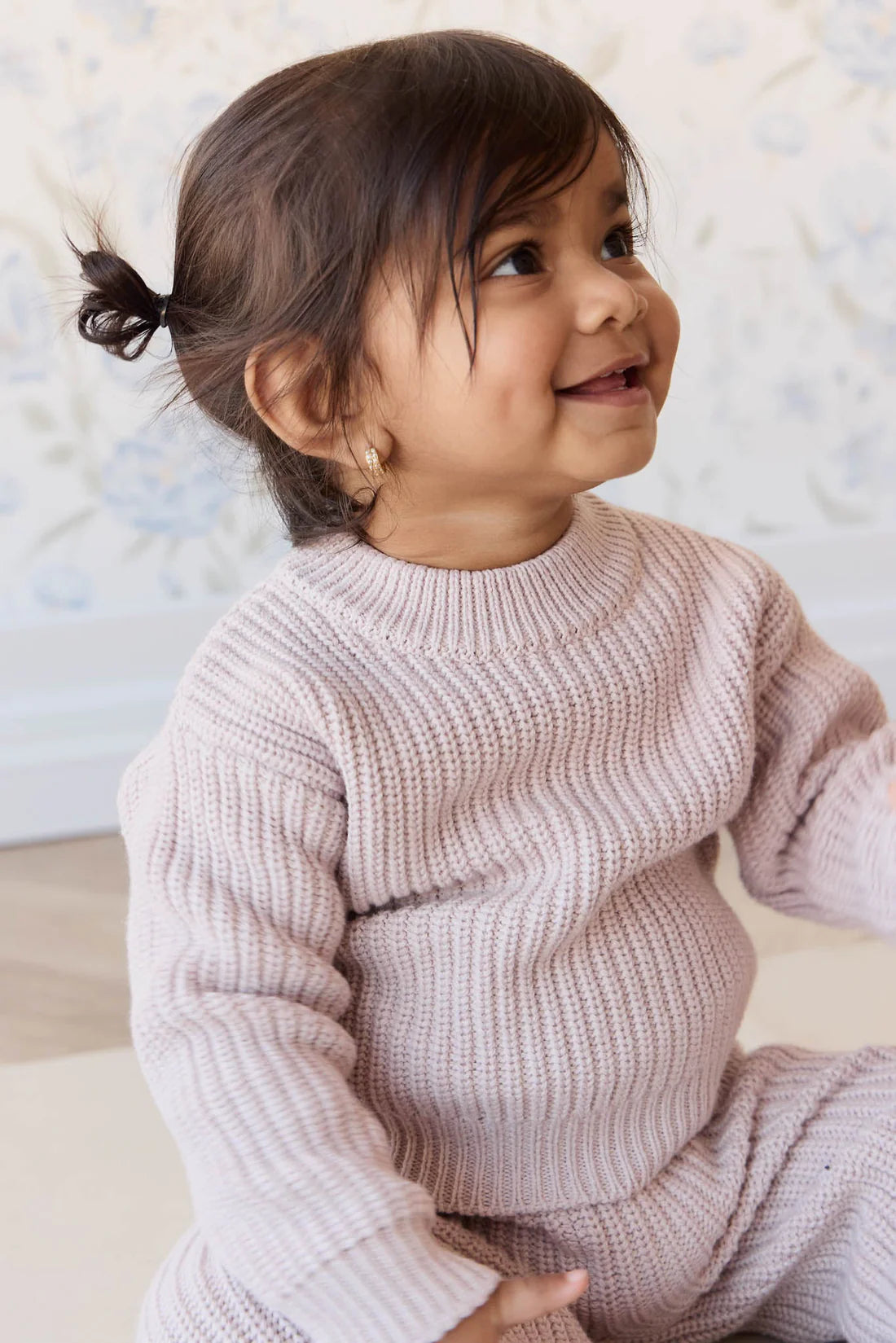 Jamie Kay / Morgan Jumper - Hushed Pink Marle