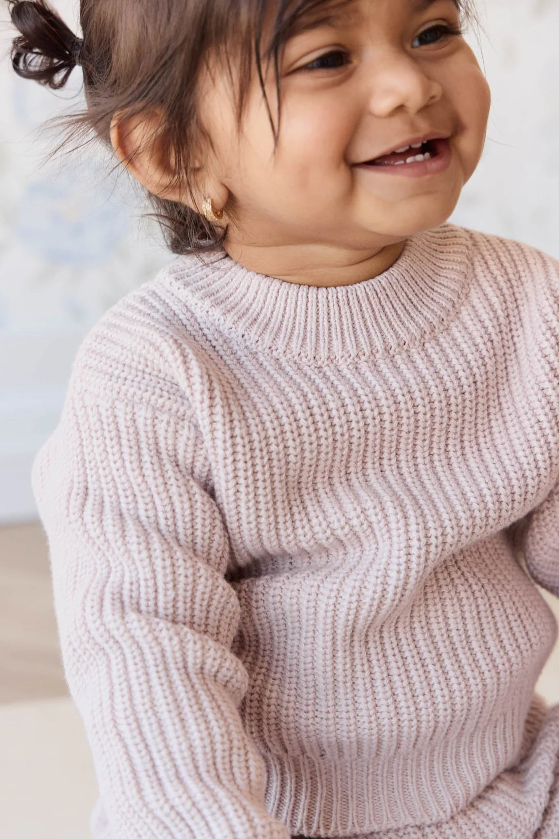 Jamie Kay / Morgan Jumper - Hushed Pink Marle
