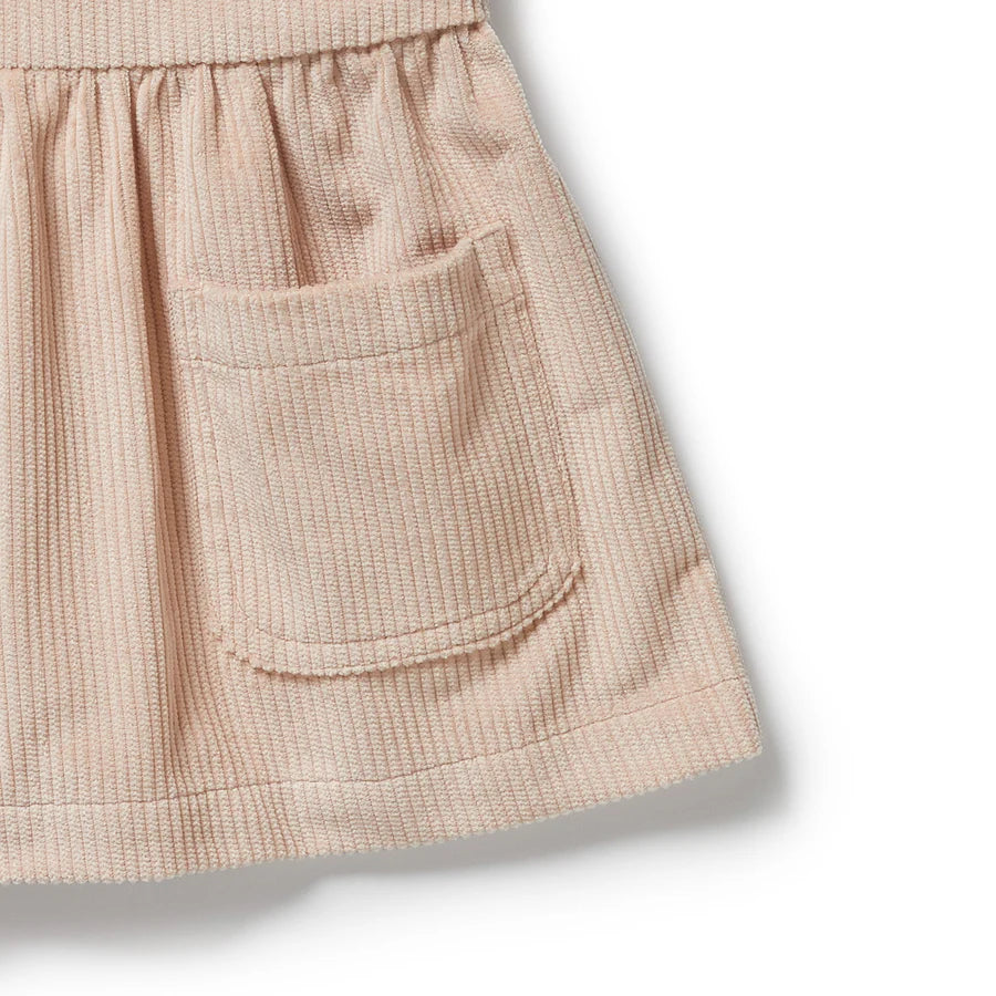 Wilson & Frenchy / Organic Cord Dress - Rose