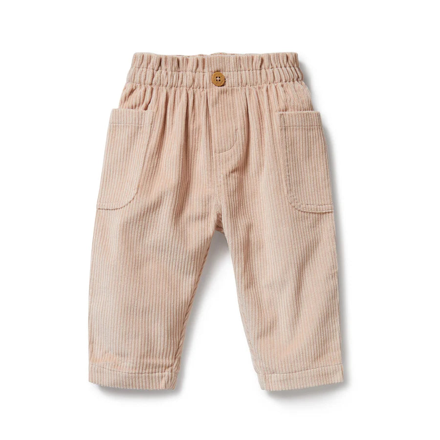 Wilson & Frenchy / Organic Cord Pant - Rose