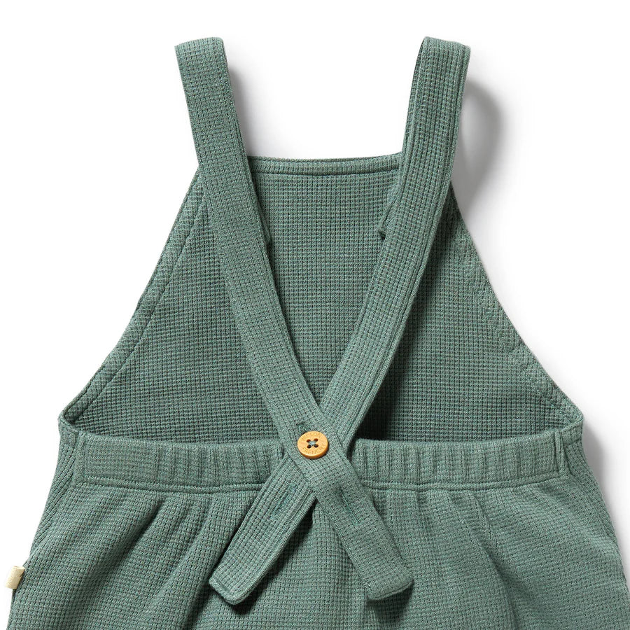 Wilson & Frenchy / Organic Waffle Overall - Pine Green