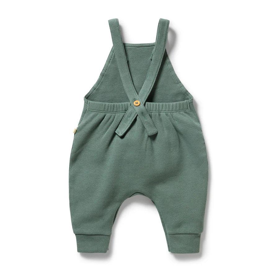 Wilson & Frenchy / Organic Waffle Overall - Pine Green