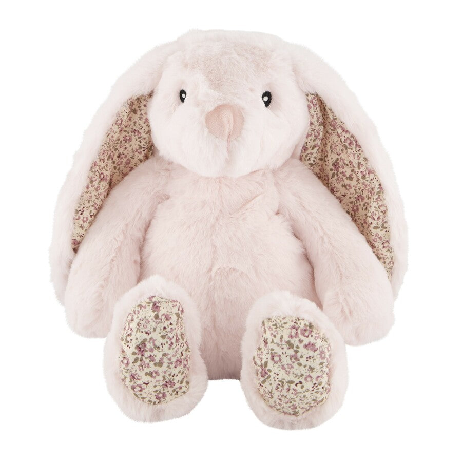Lily & George / Flopsy Plush Bunny - Floral Pink