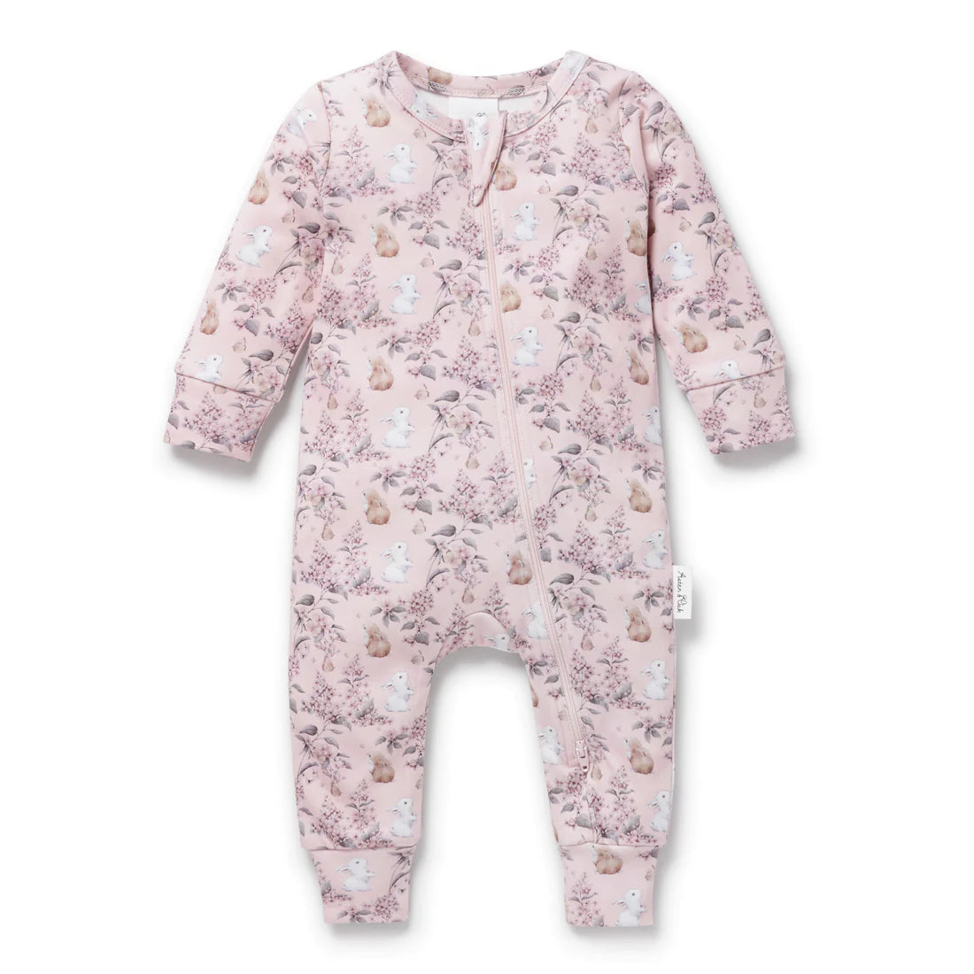 Aster & Oak / Bunny Friends / Zip Romper