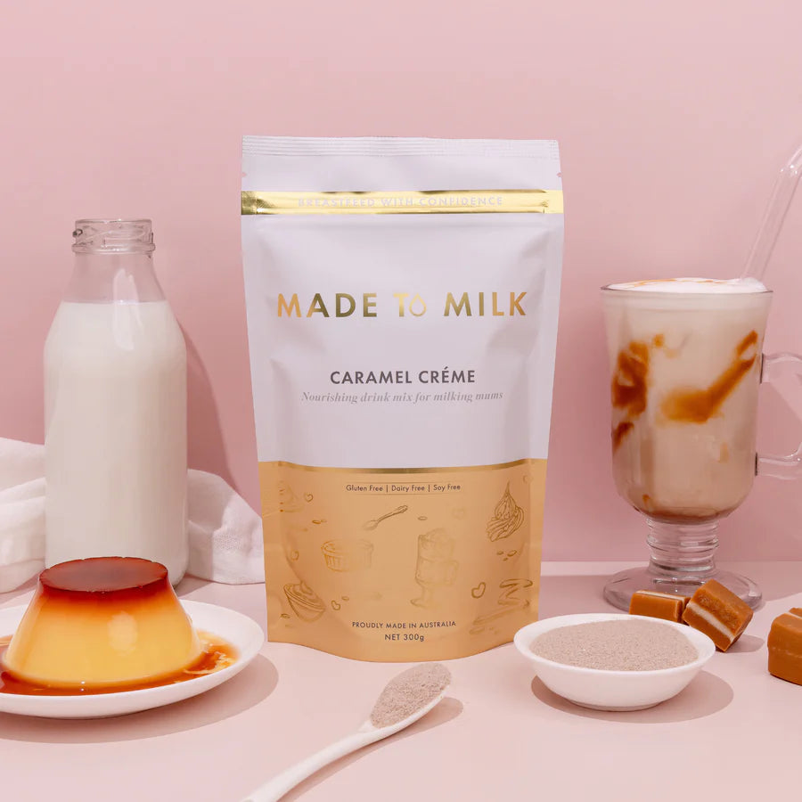 Made To Milk / Caramel Creme Lactation Drink - GF, DF & SF