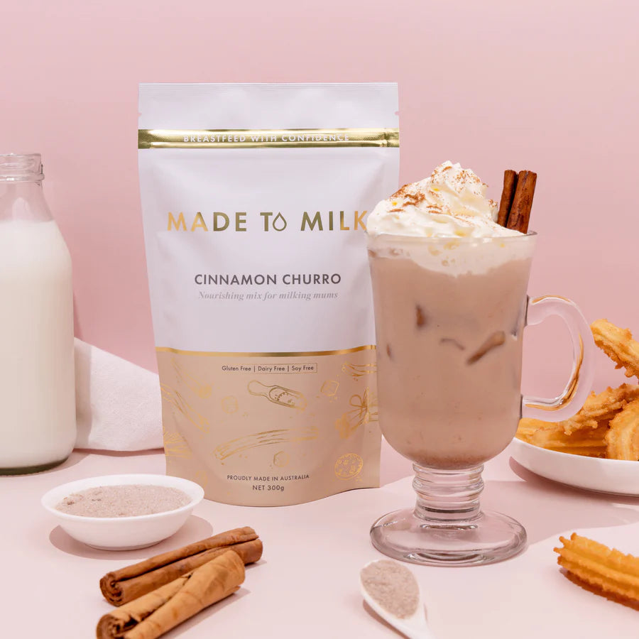 Made To Milk / Cinnamon Churro Lactation Drink - GF, DF, SF