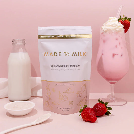 Made To Milk / Strawberry Dream Lactation Drink - GF, DF & SF