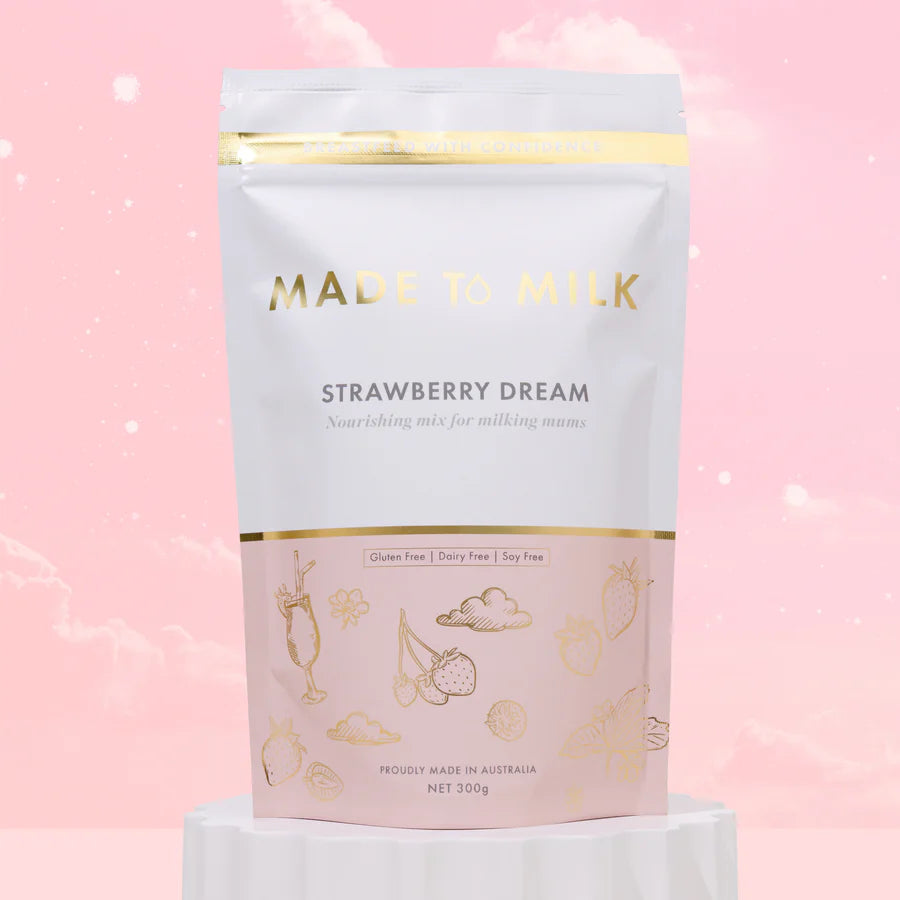 Made To Milk / Strawberry Dream Lactation Drink - GF, DF & SF