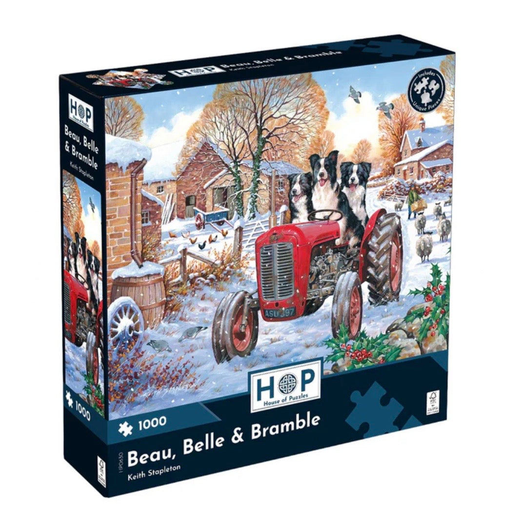 House Of Puzzles / Beau, Belle & Bramble 1000 Piece