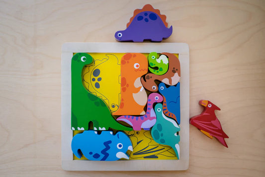 Kiddie Connect / Dinosaur Chunky Puzzle