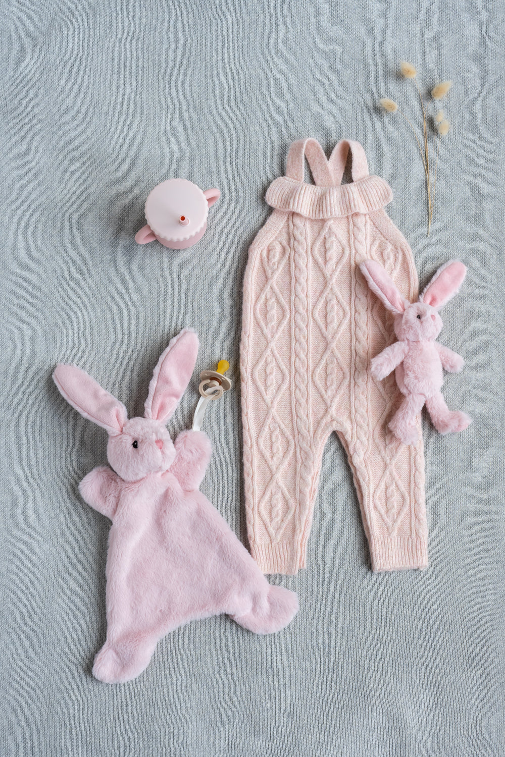 Nana Huchy / Pixie the Bunny Pink Rattle