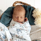 Snuggle Hunny / Jersey Wrap Set - Sweet Swallows