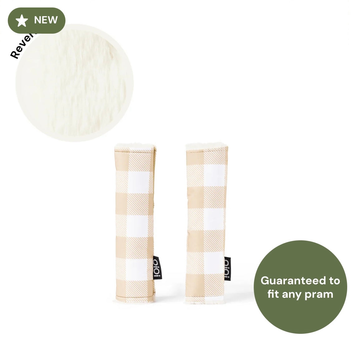 OiOi / Reversible Pram Harness Cover Set