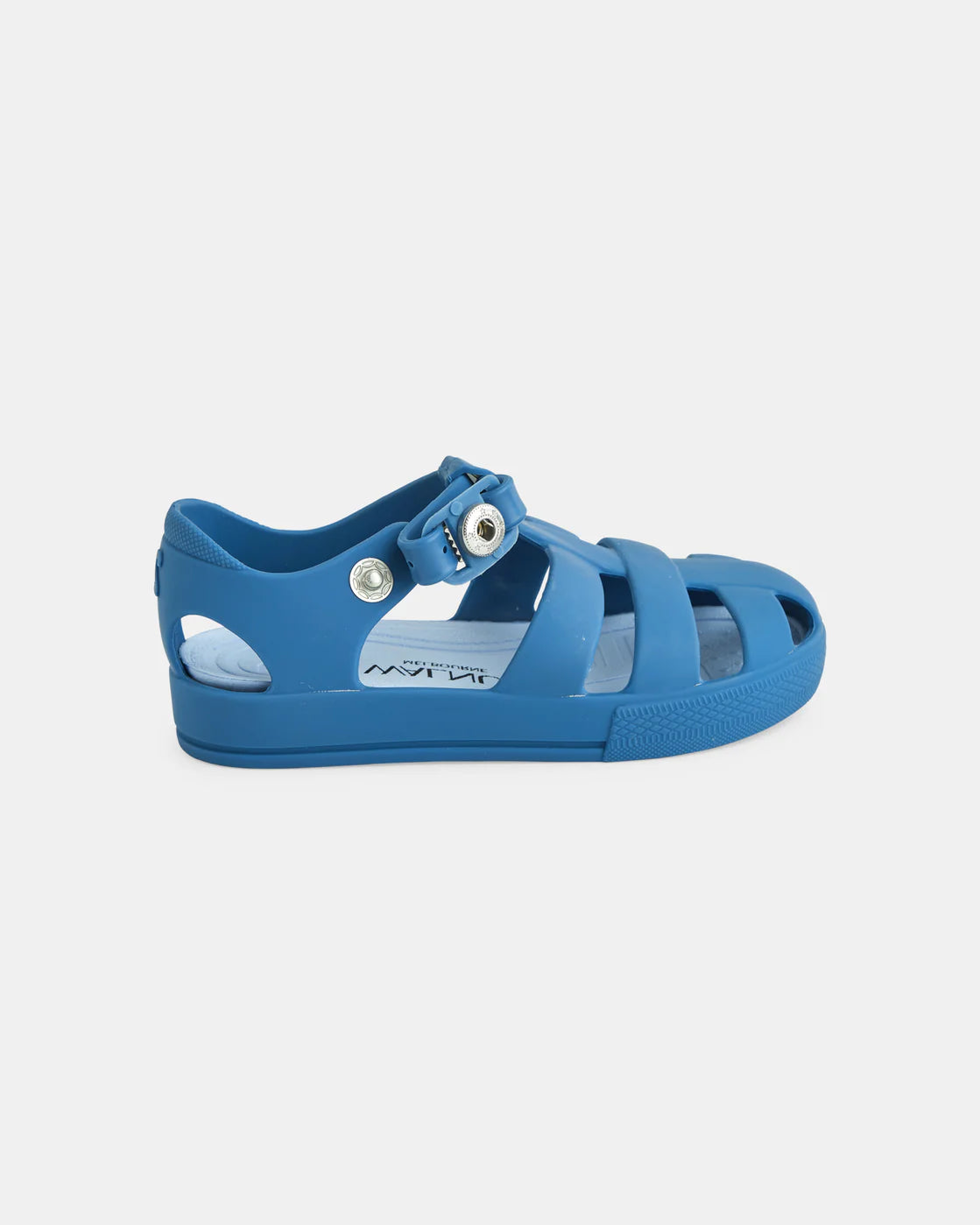 Walnut Melbourne / Frankie Sandal - Matte Blue