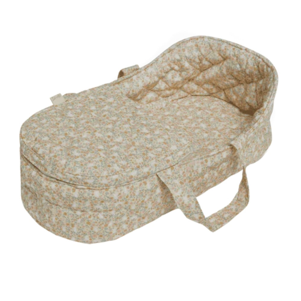 Olli Ella / Dinkum Dolls - Carry Cot - Garden Floral