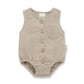 Aster & Oak / Sand - Muslin Bubble Romper